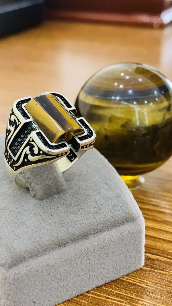 BAGUE OEIL DE TIGRE