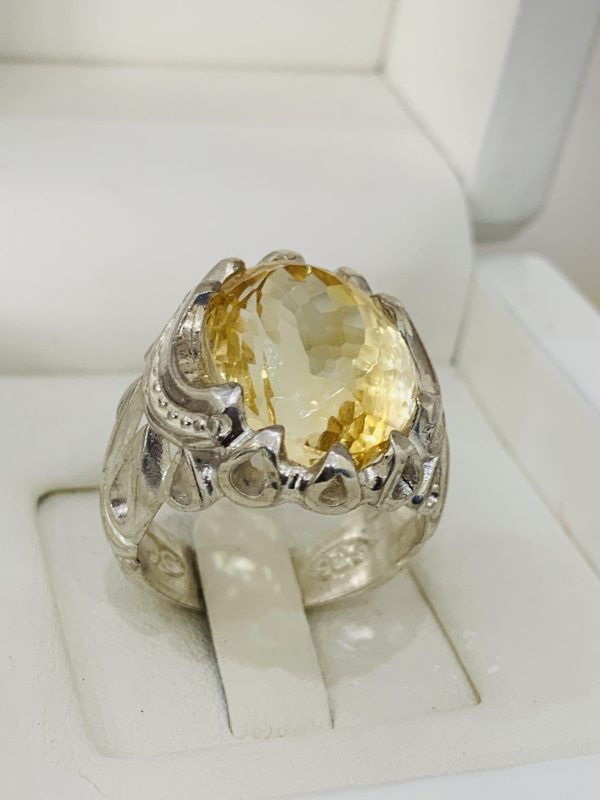 Bague citrine