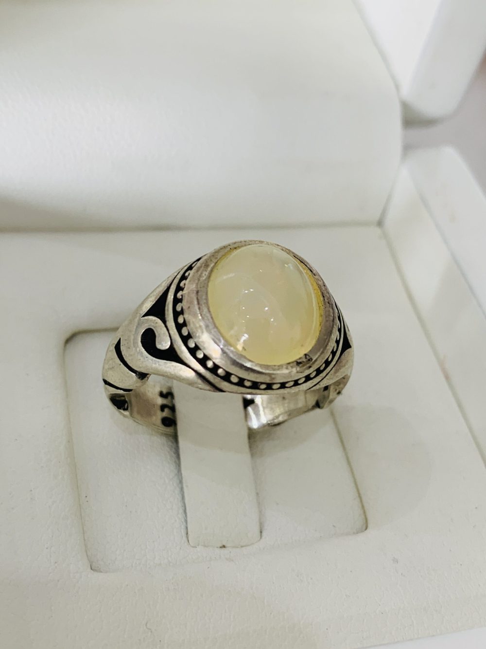Bague opale