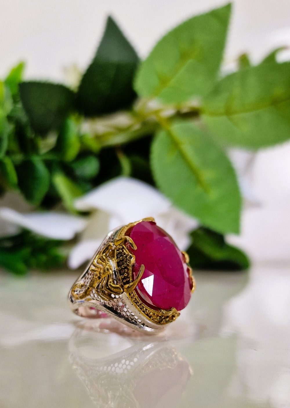 BAGUE RUBIS