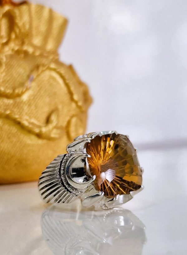 BAGUE CITRINE
