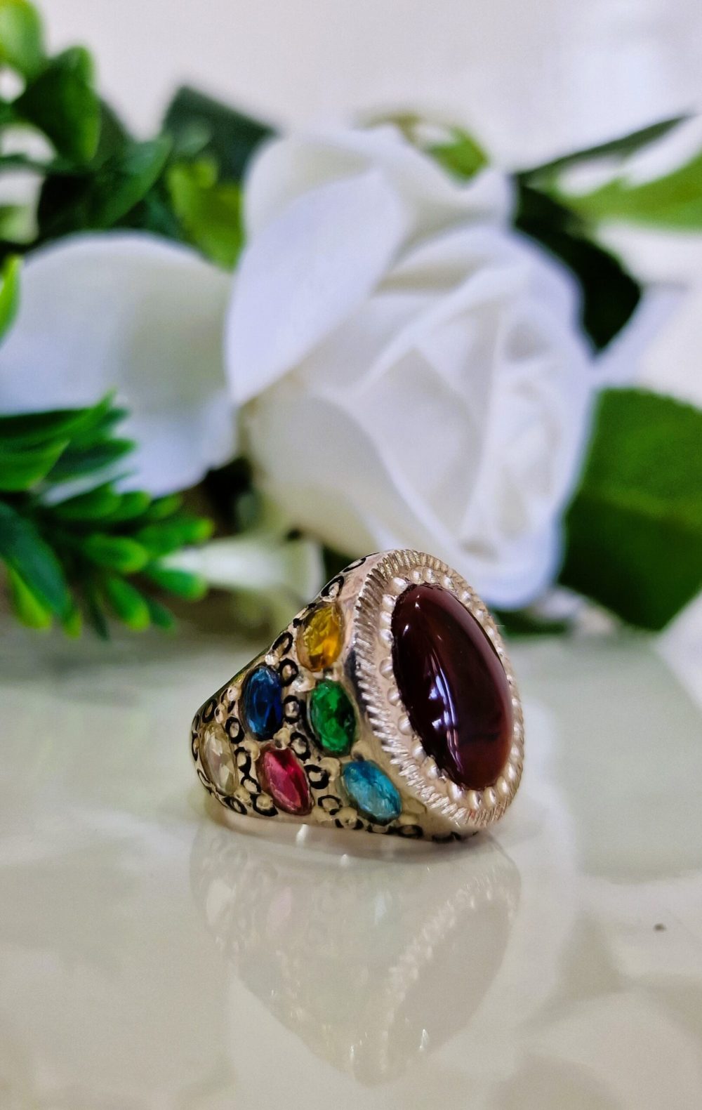 BAGUE GRENAT