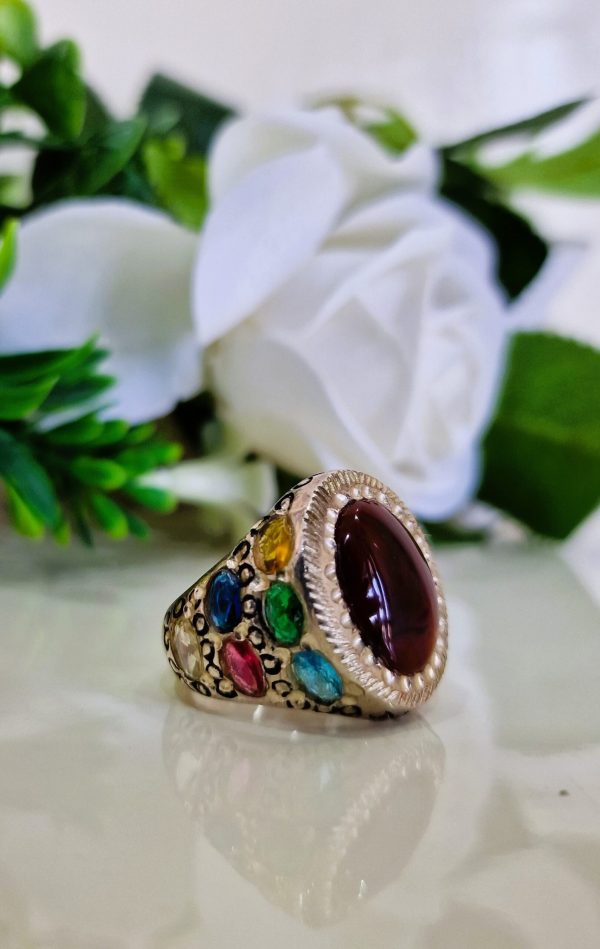BAGUE GRENAT