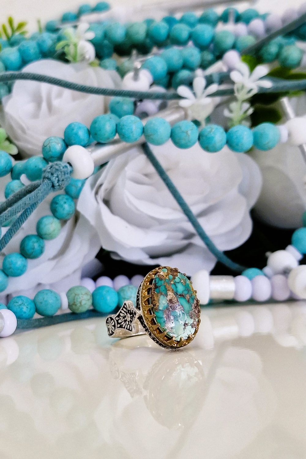 BAGUE TURQUOISE