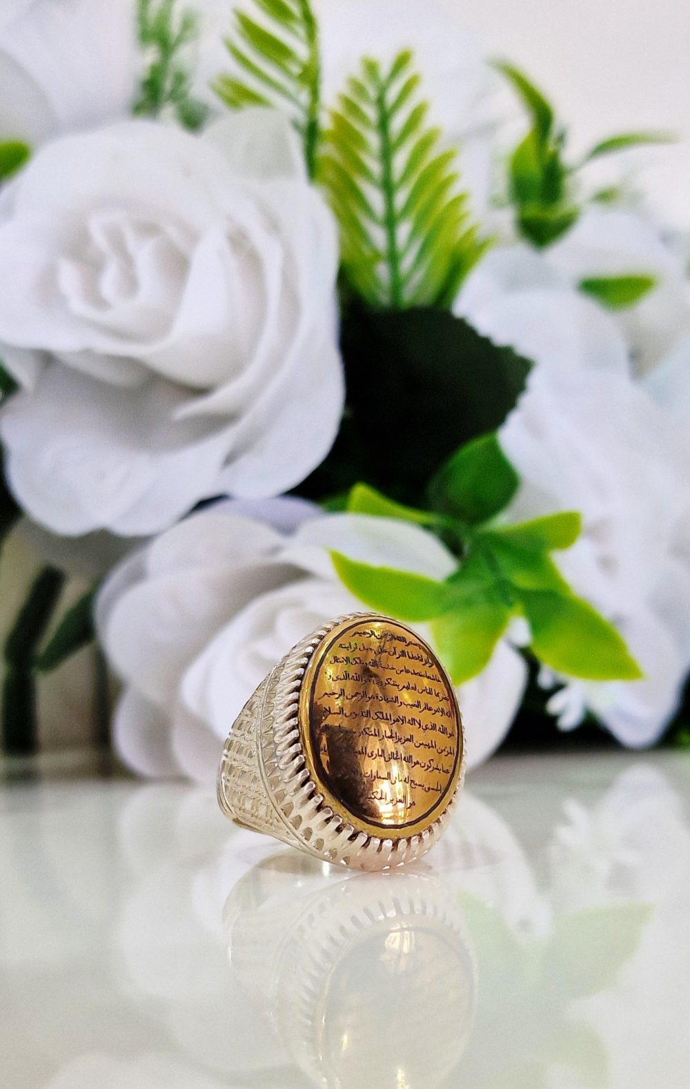 BAGUE HEMATITE LAWANZALLNA