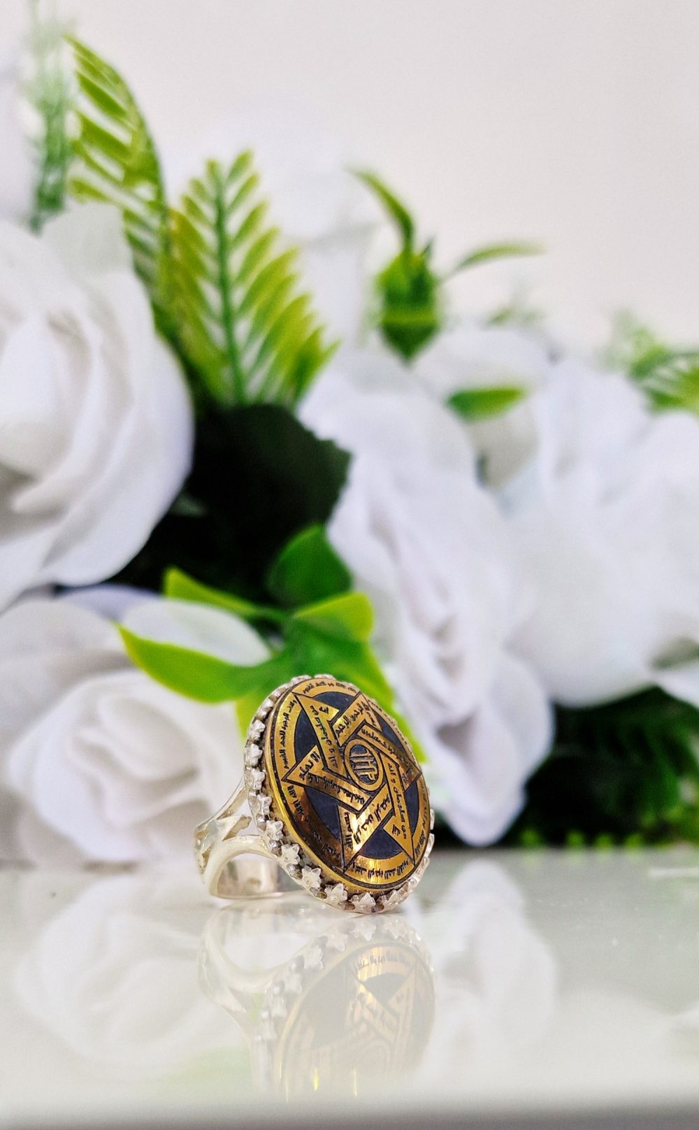 BAGUE HEMATITE NADJMATOU SOULEYMANE