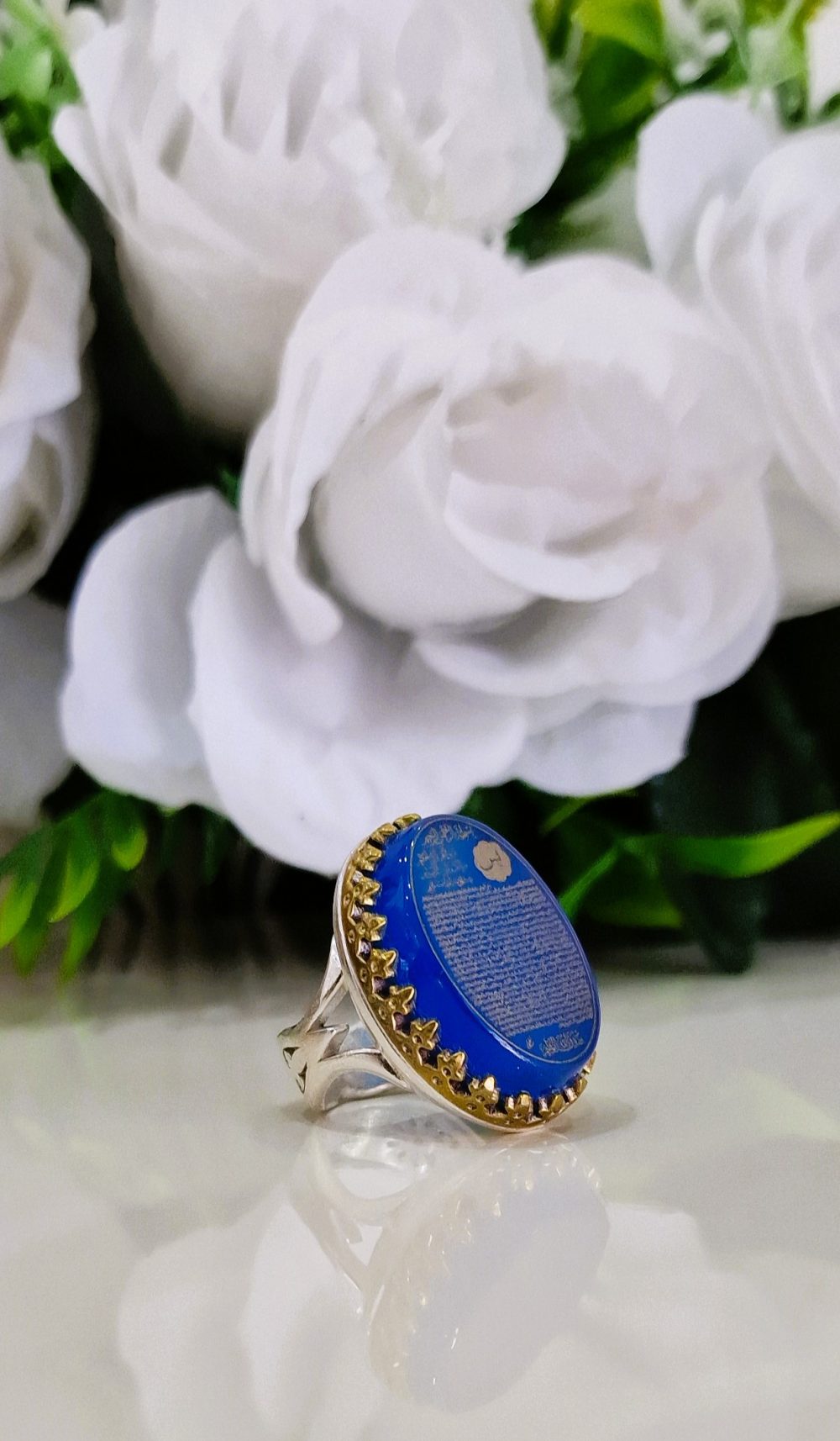 BAGUE AGATE AVEC YASSIINE