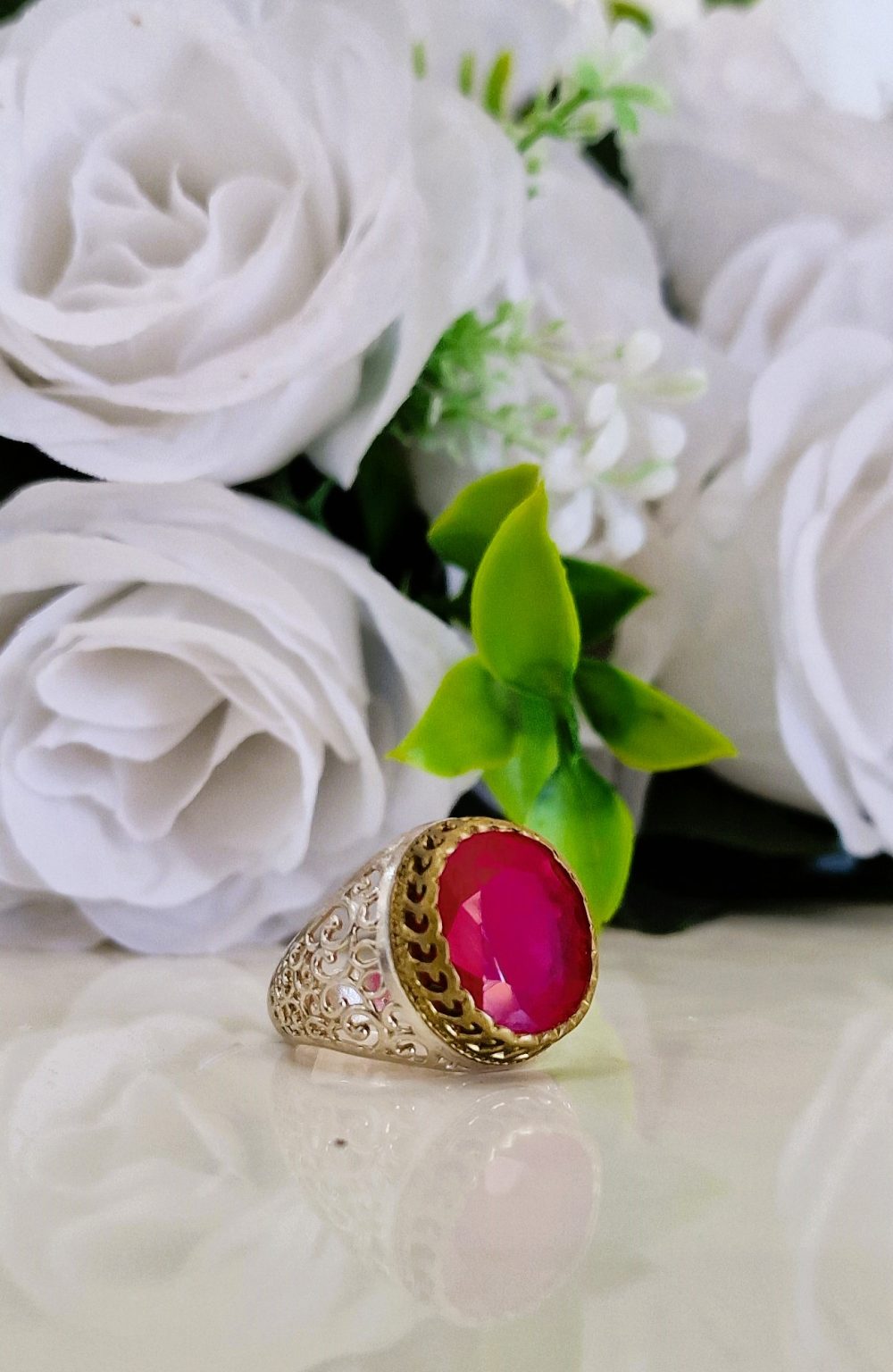 BAGUE RUBIS