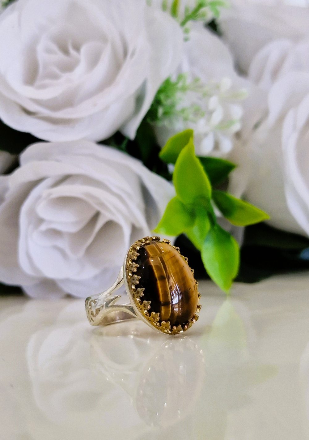 BAGUE OEIL DE TIGRE
