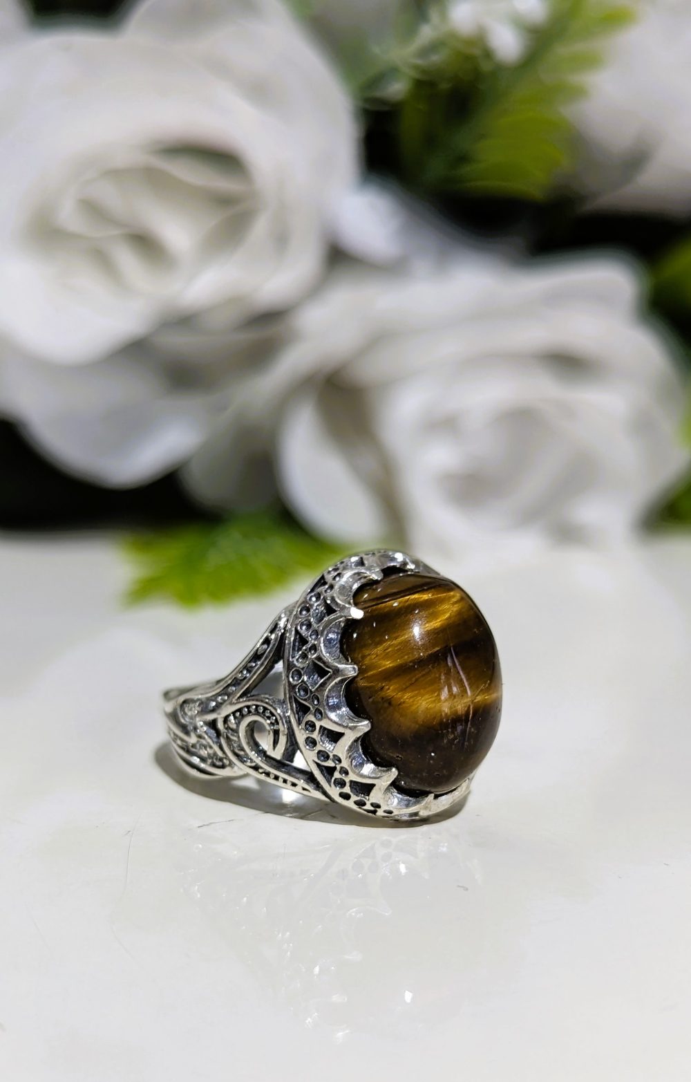 BAGUE OEIL DE TIGRE