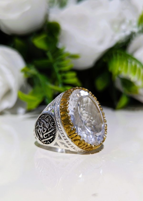 BAGUE CRISTAL DE ROCHE