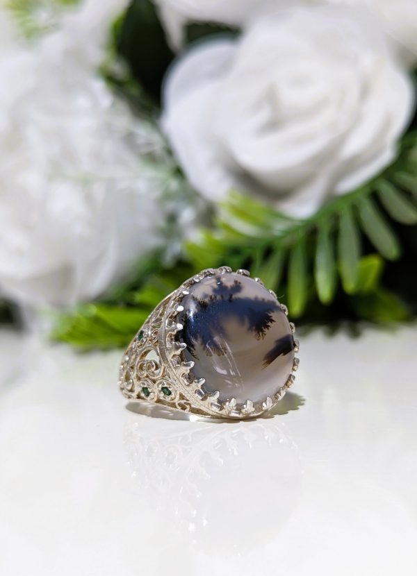 BAGUE AGATE CHAJAR