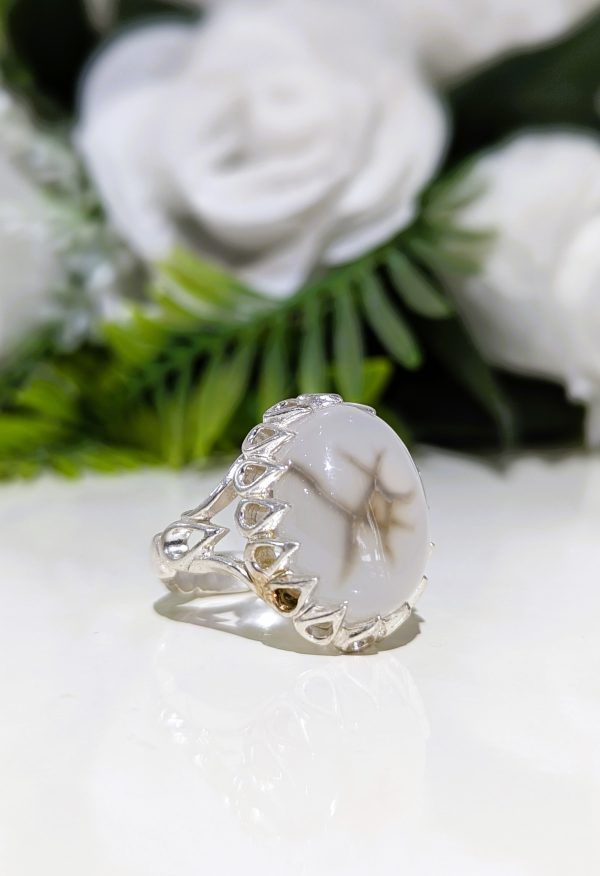 BAGUE AGATE DRAGON