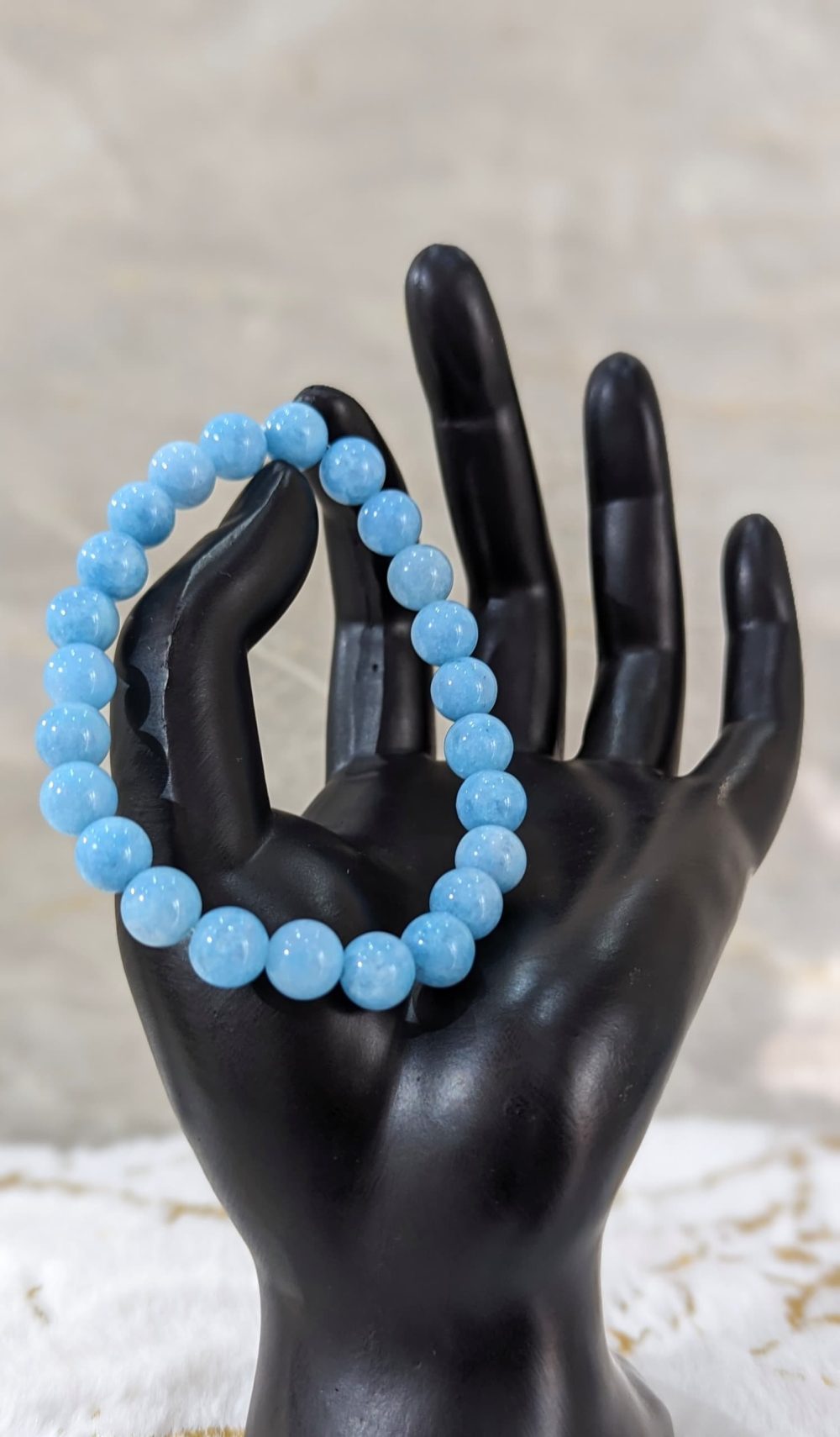 BRACELET QUARTZ BLEU