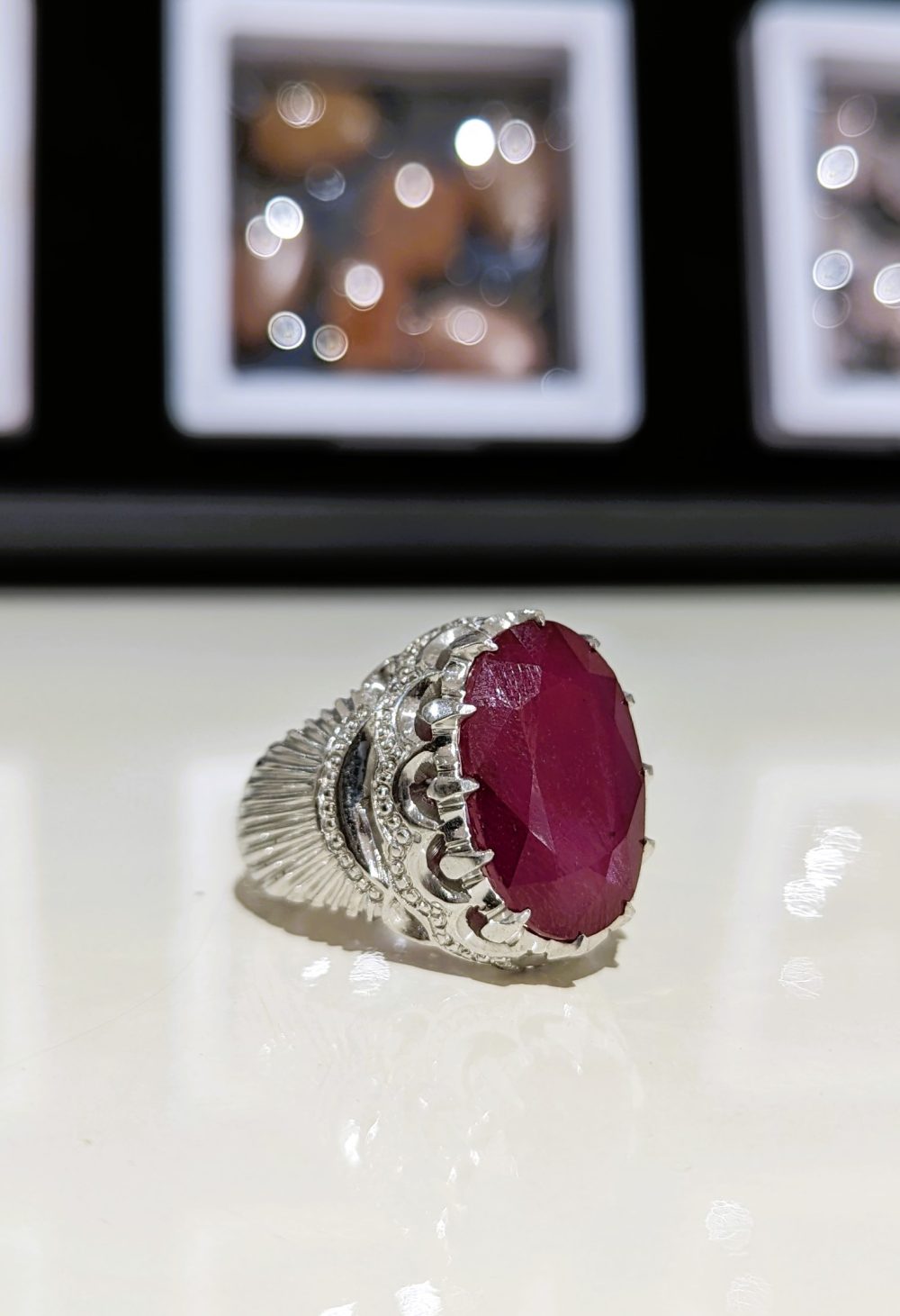 BAGUE RUBIS