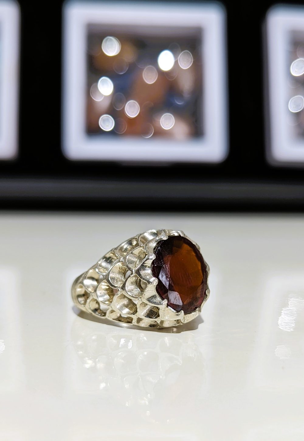 BAGUE GRENAT