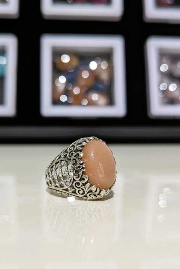 BAGUE PIERRE DE SOLEIL