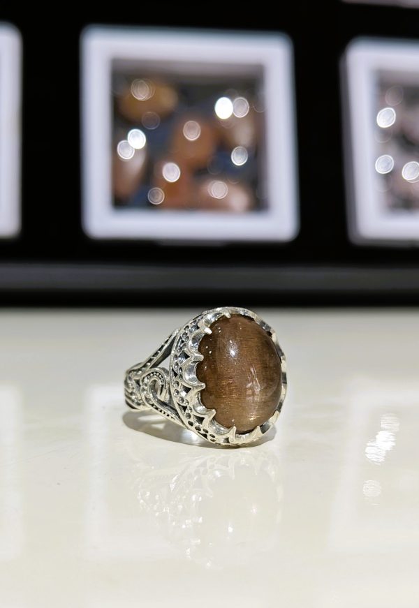 BAGUE PIERRE DE SOLEIL