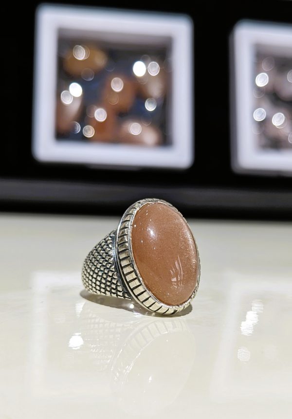 BAGUE PIERRE DE SOLEIL