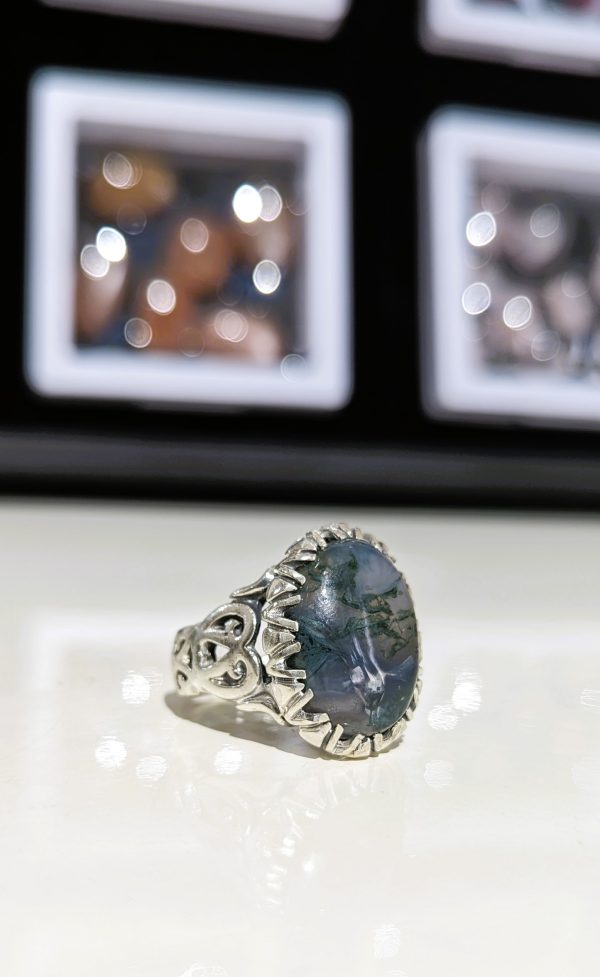 BAGUE AGATE MOUSSE