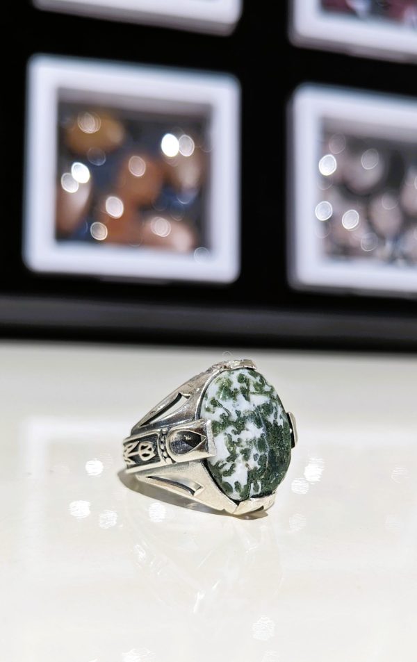 BAGUE AGATE MOUSSE
