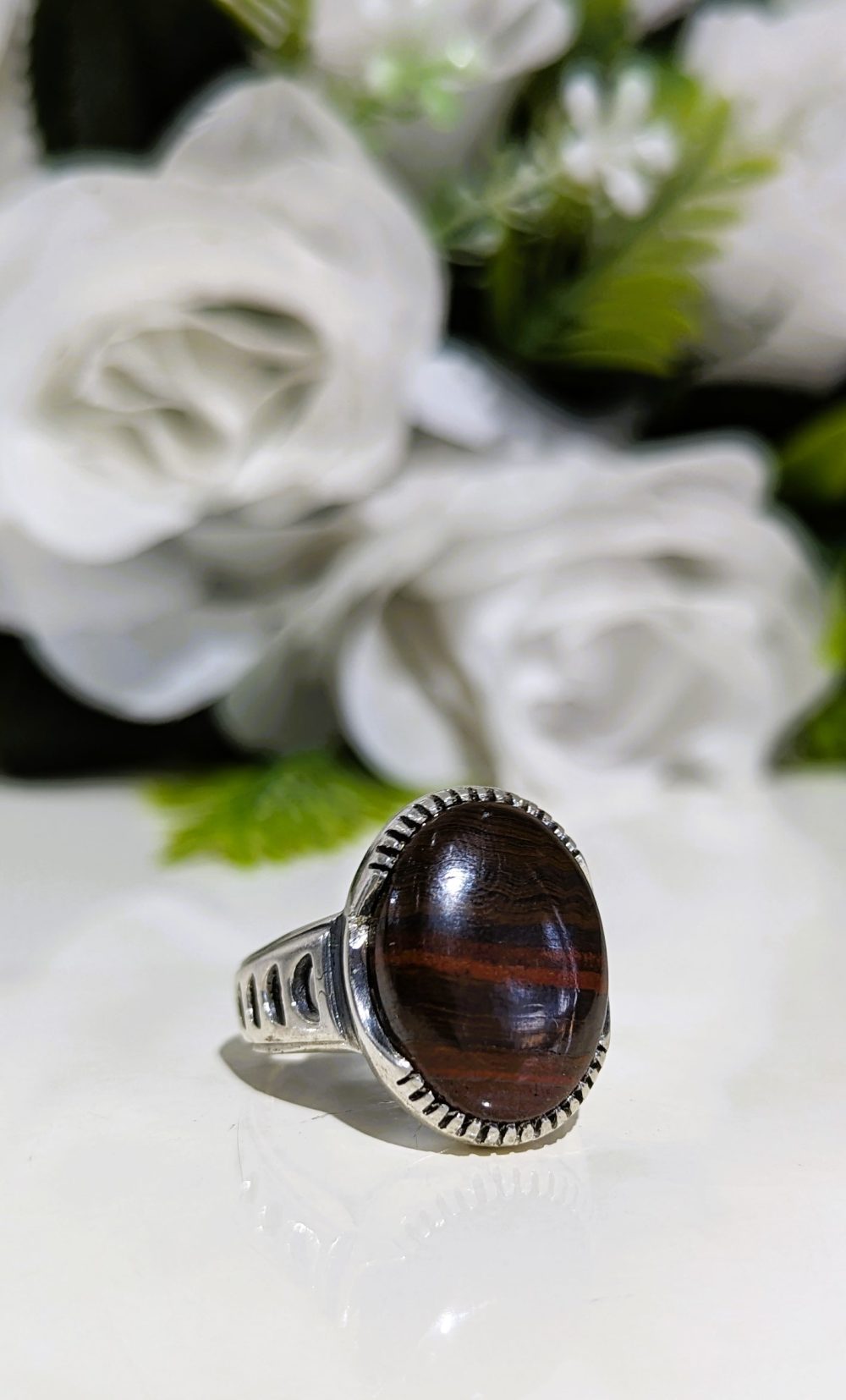 BAGUE OEIL DE FER