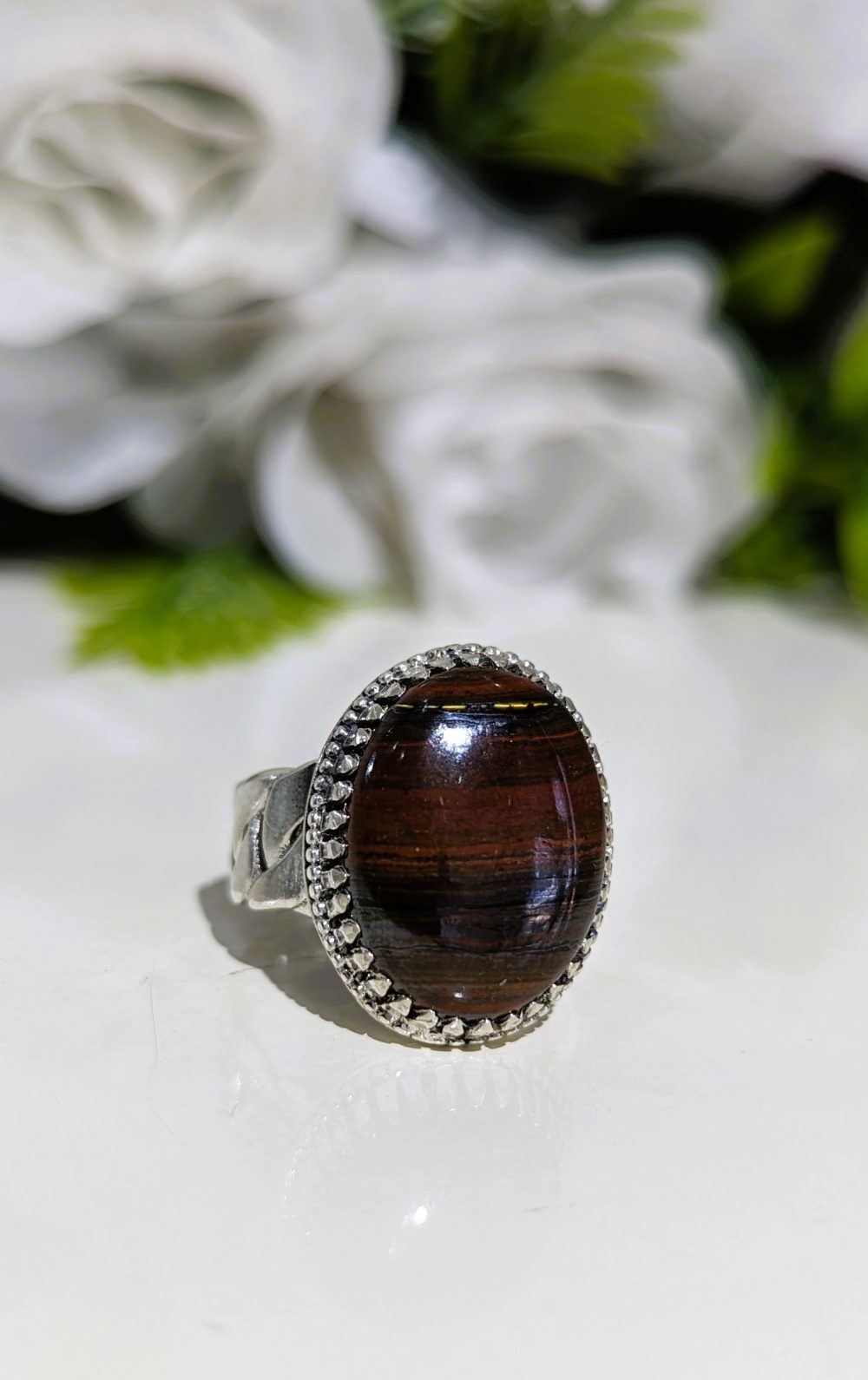 BAGUE OEIL DE FER