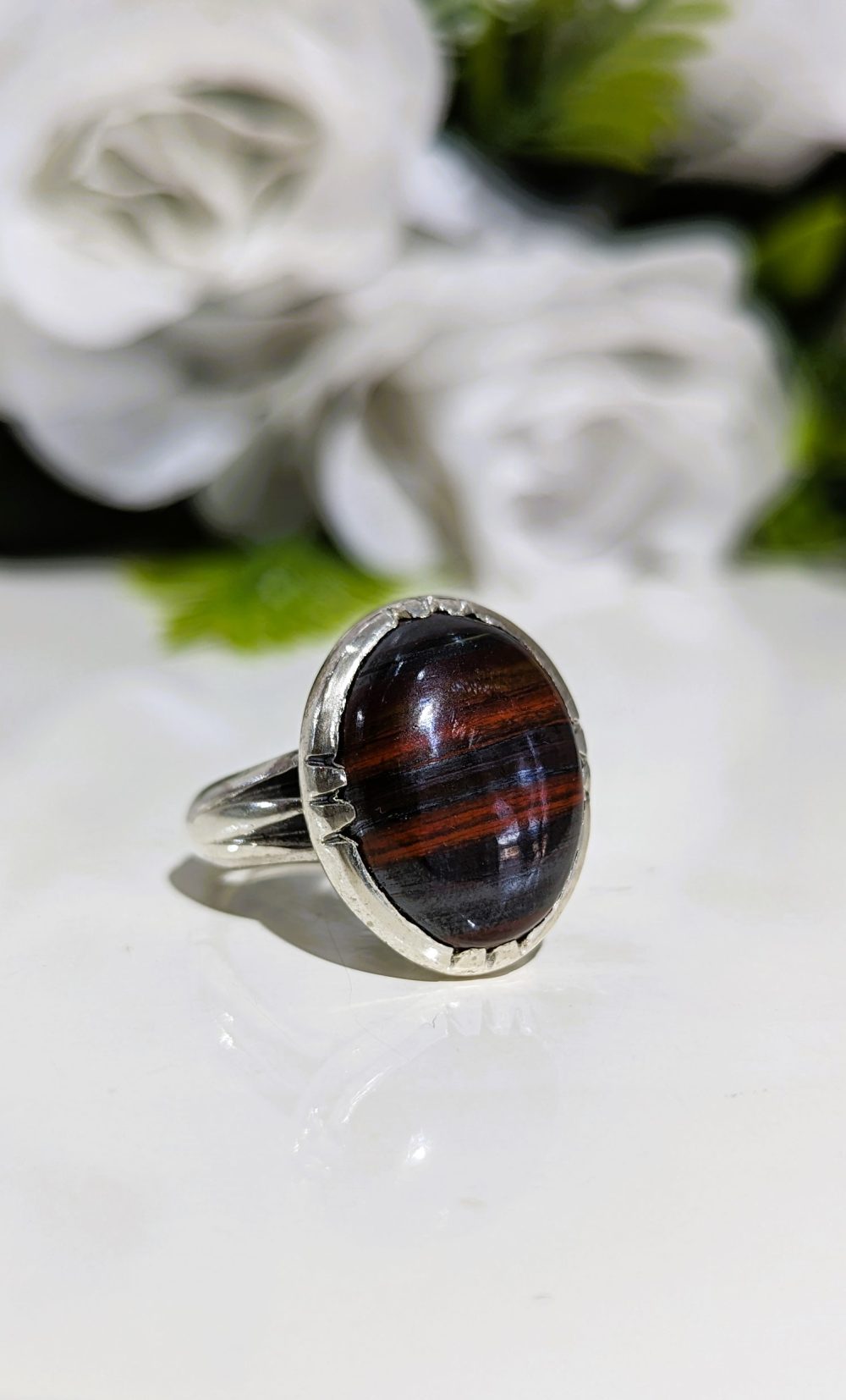 BAGUE OEIL DE FER