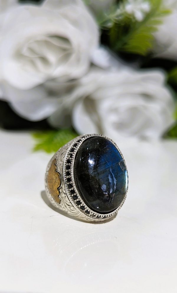 BAGUE LABRADORITE