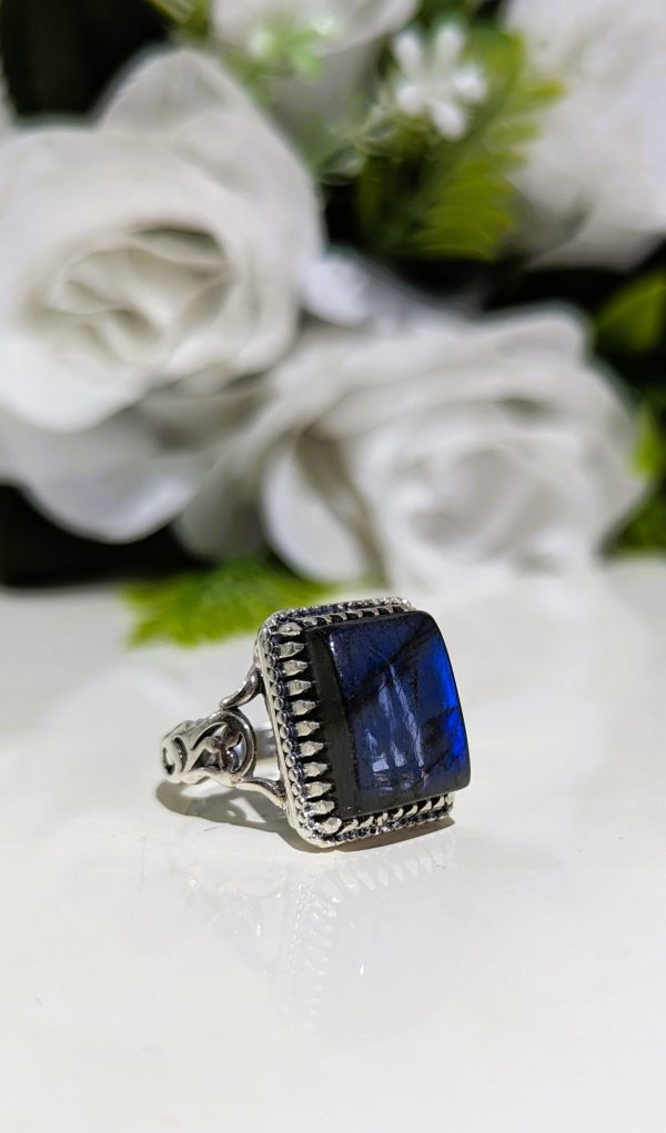 BAGUE LABRADORITE
