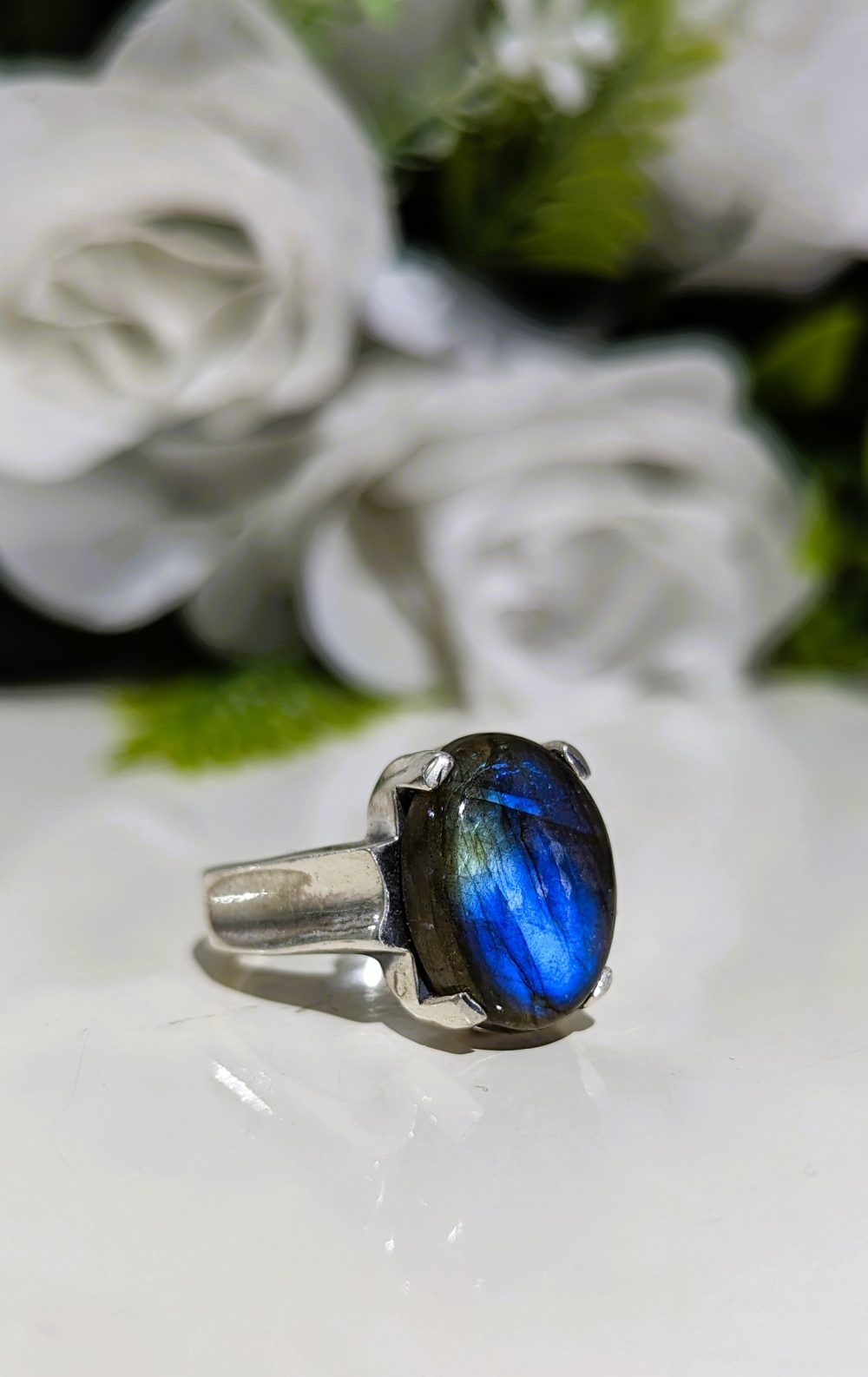 BAGUE LABRADORITE