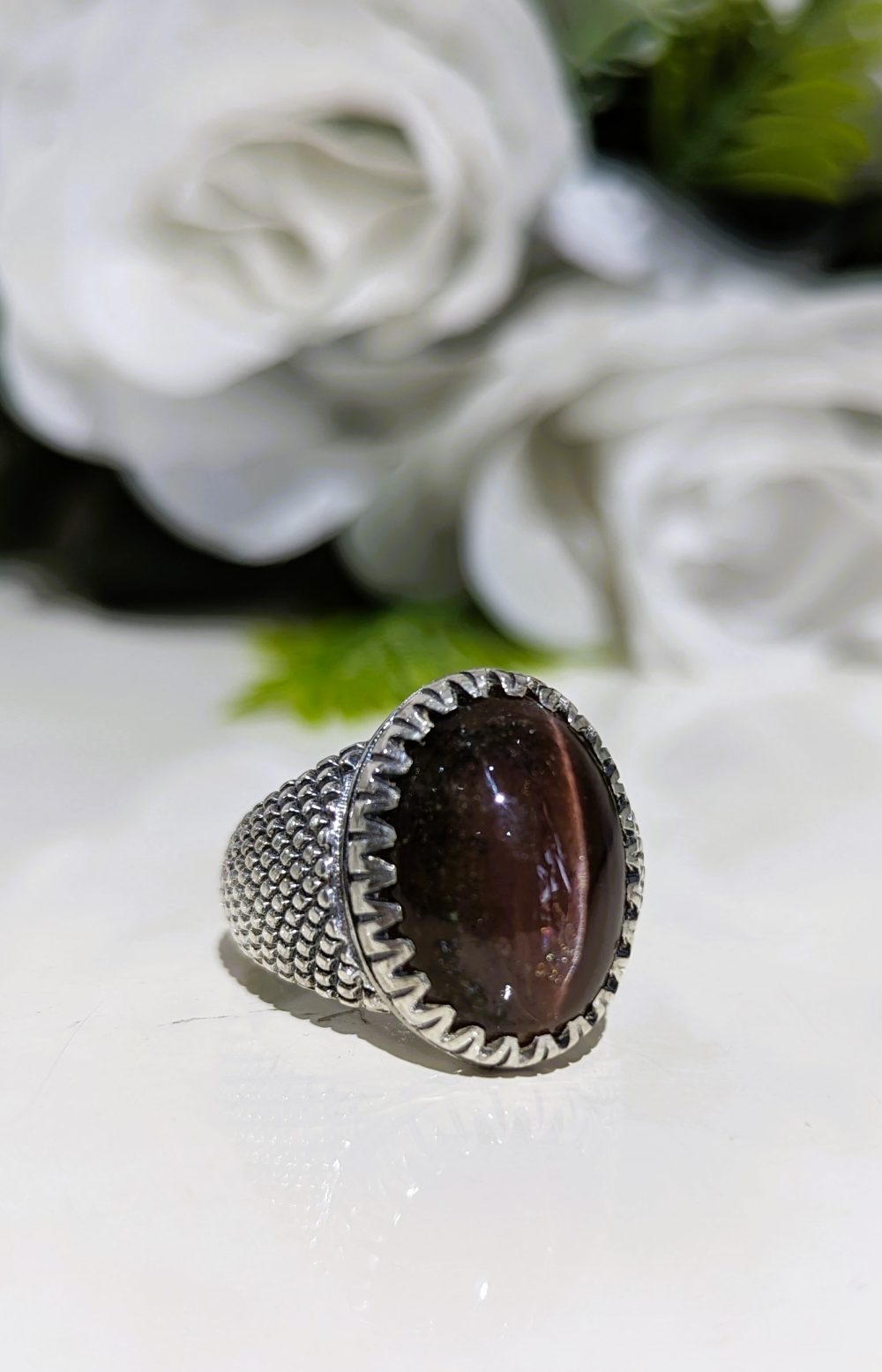BAGUE OEIL DE CHAT