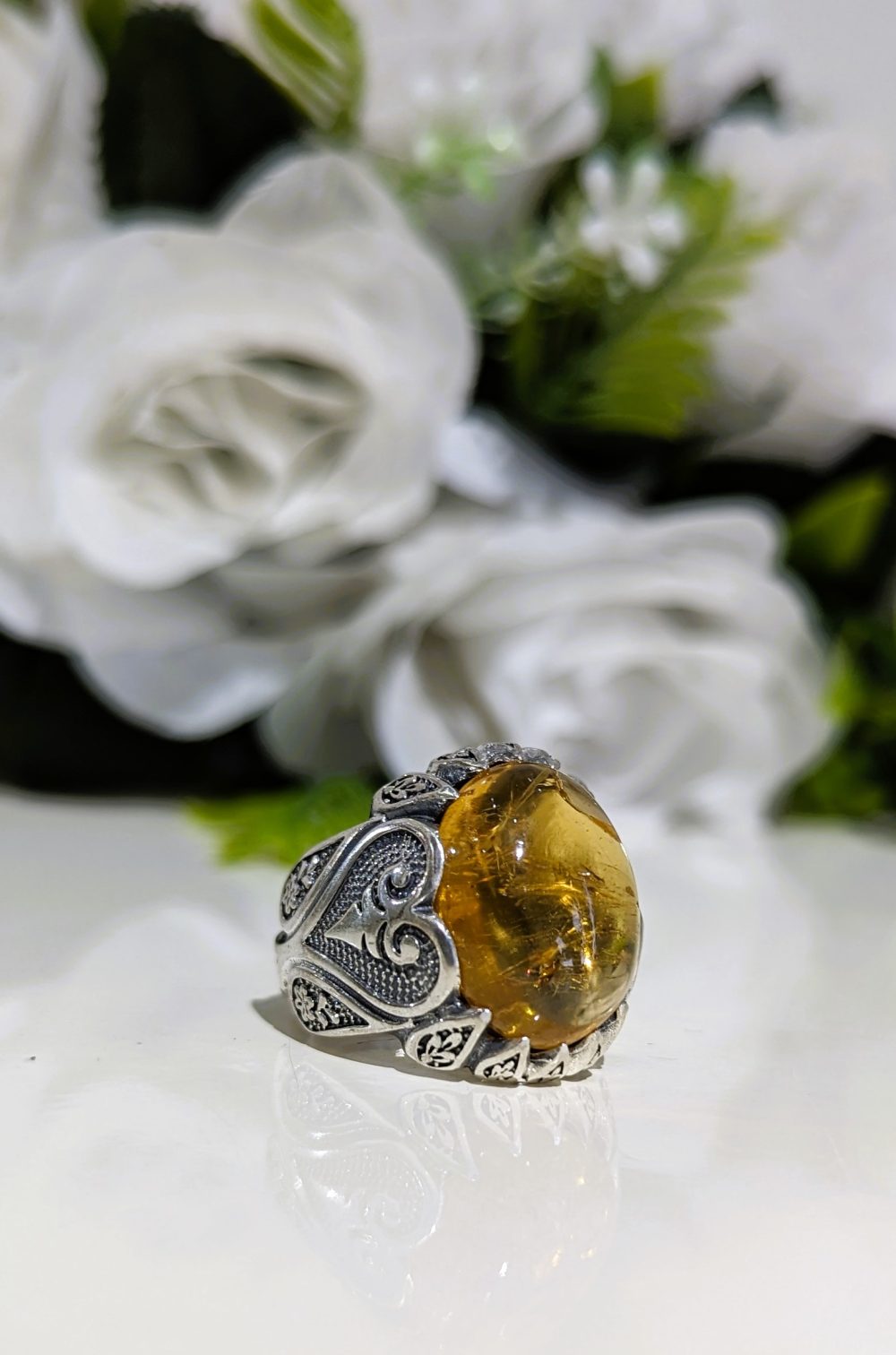 BAGUE CITRINE
