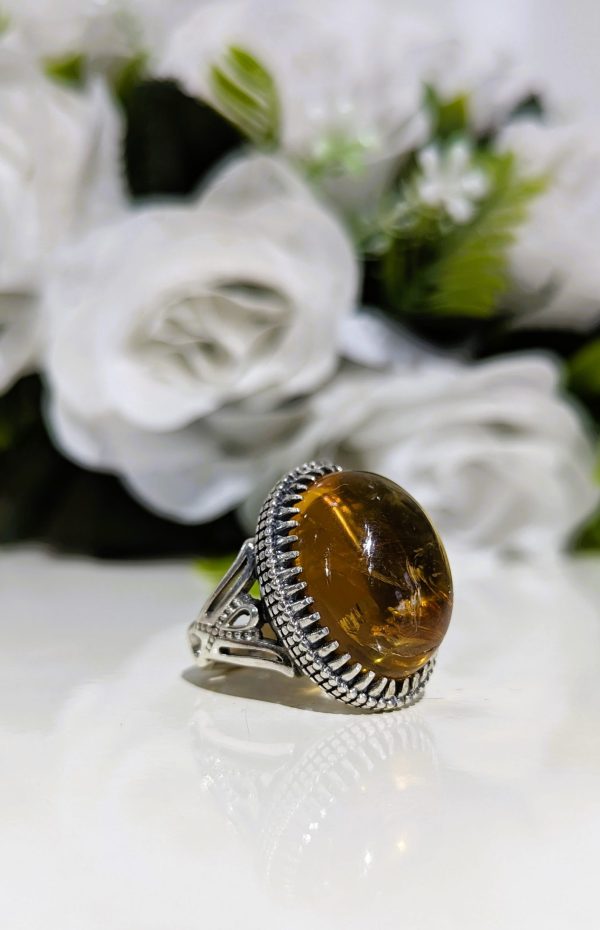 BAGUE CITRINE