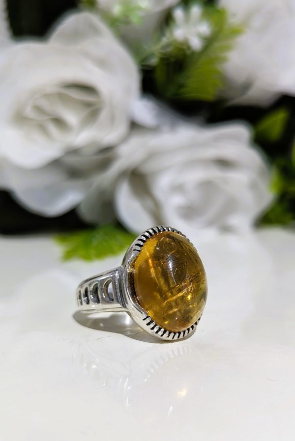 BAGUE CITRINE