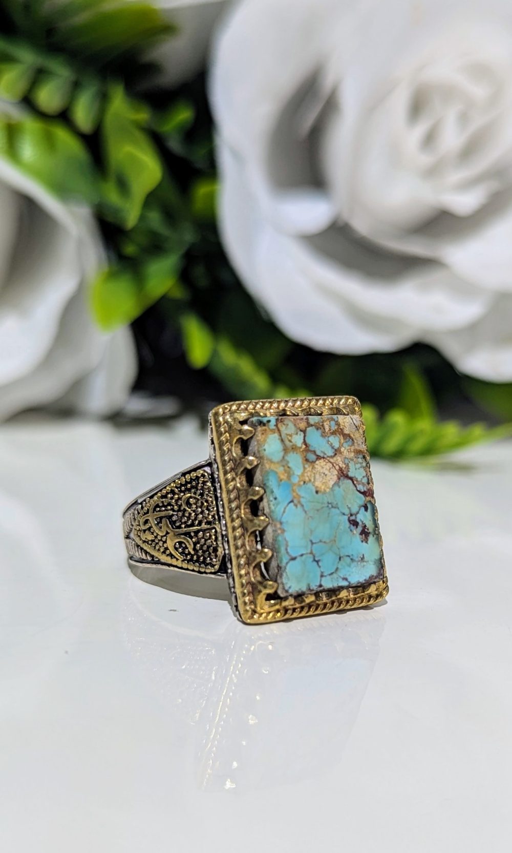BAGUE TURQUOISE