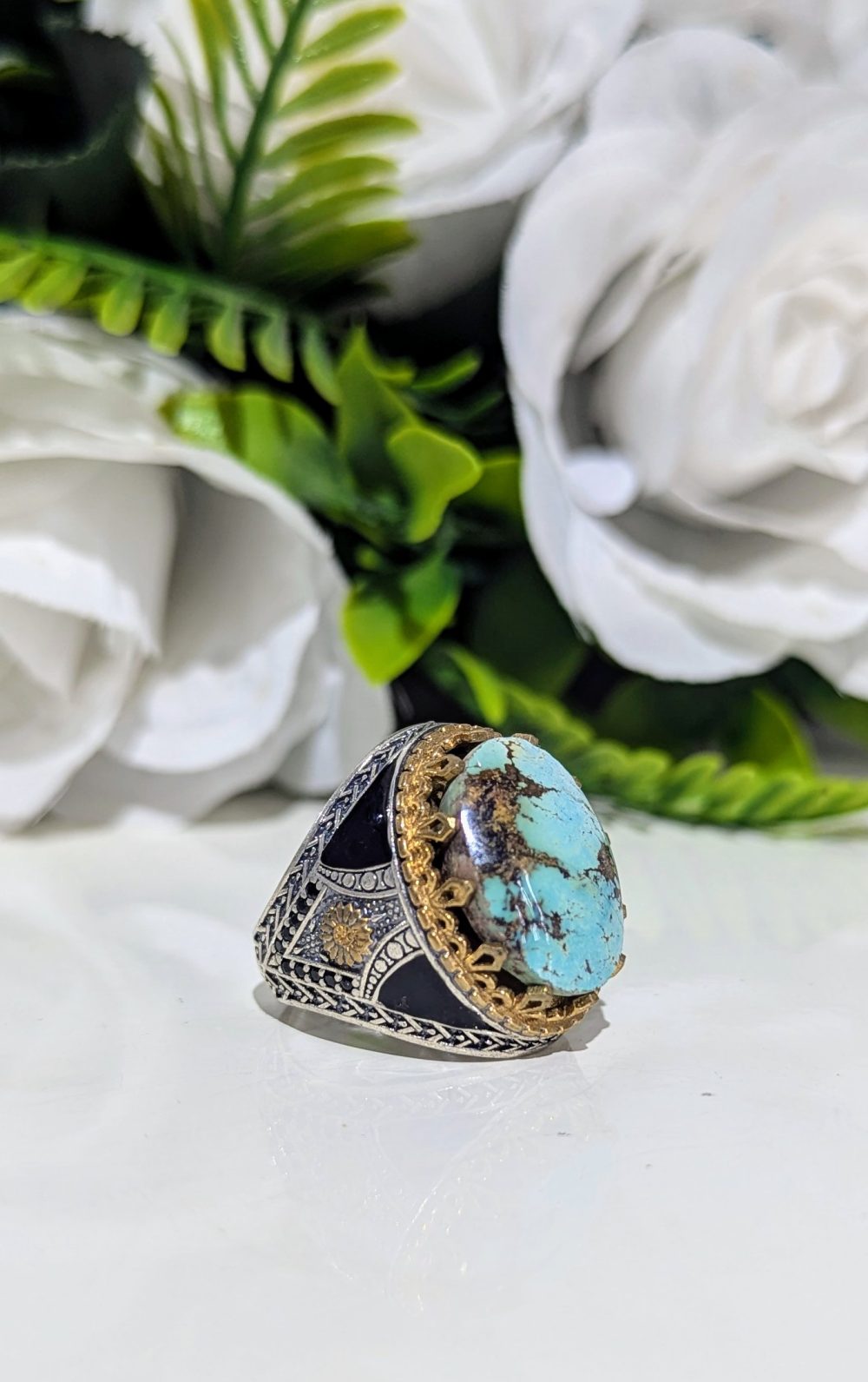 BAGUE TURQUOISE