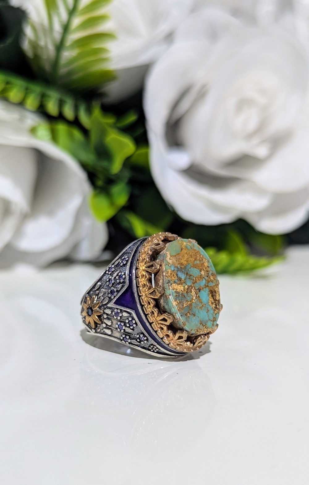 BAGUE TURQUOISE