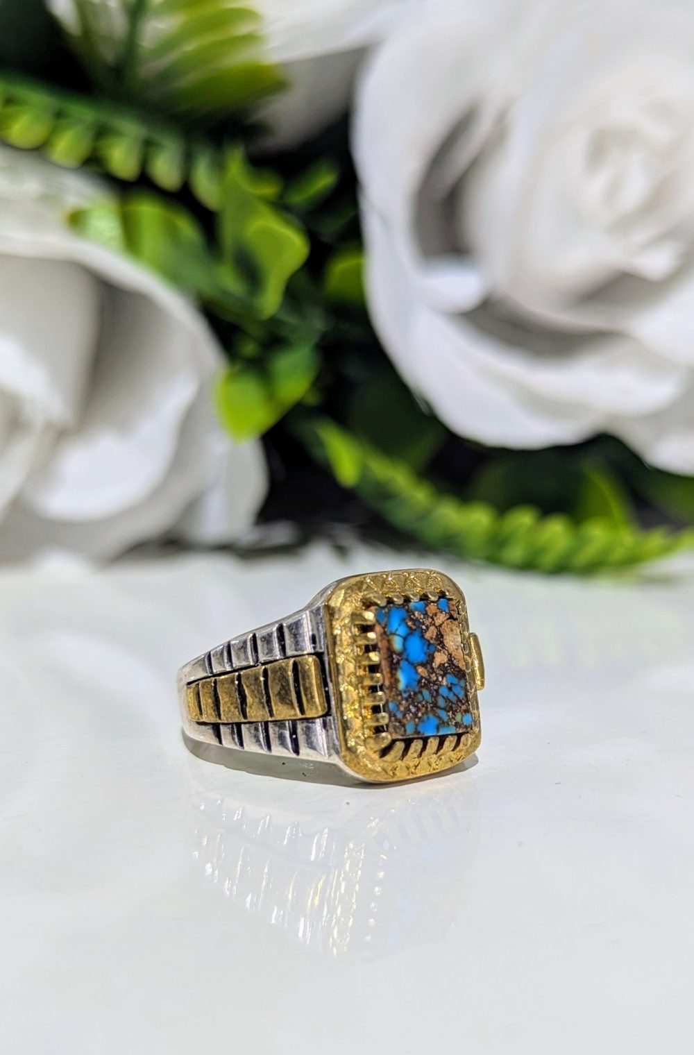 BAGUE TURQUOISE