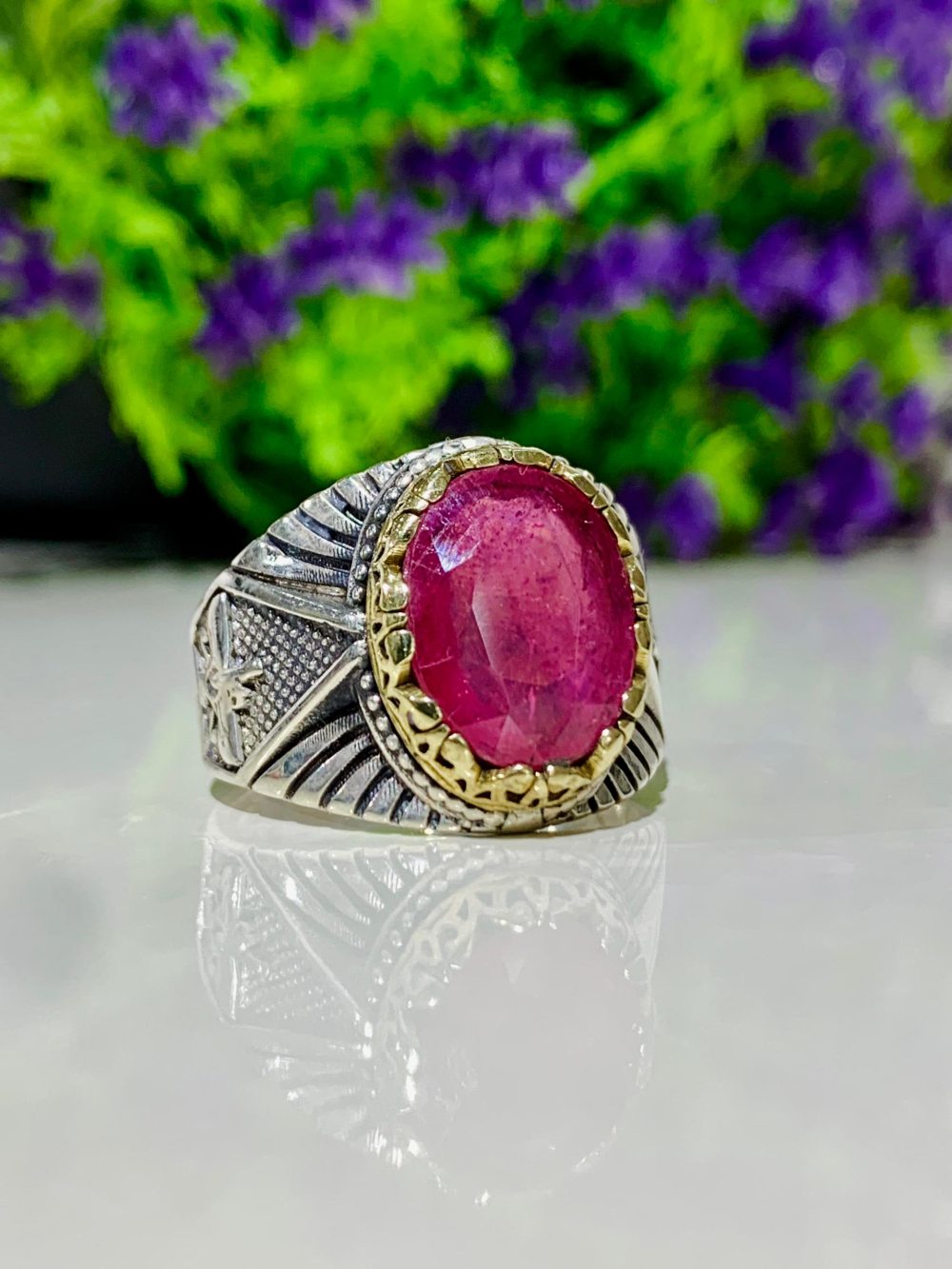BAGUE RUBIS