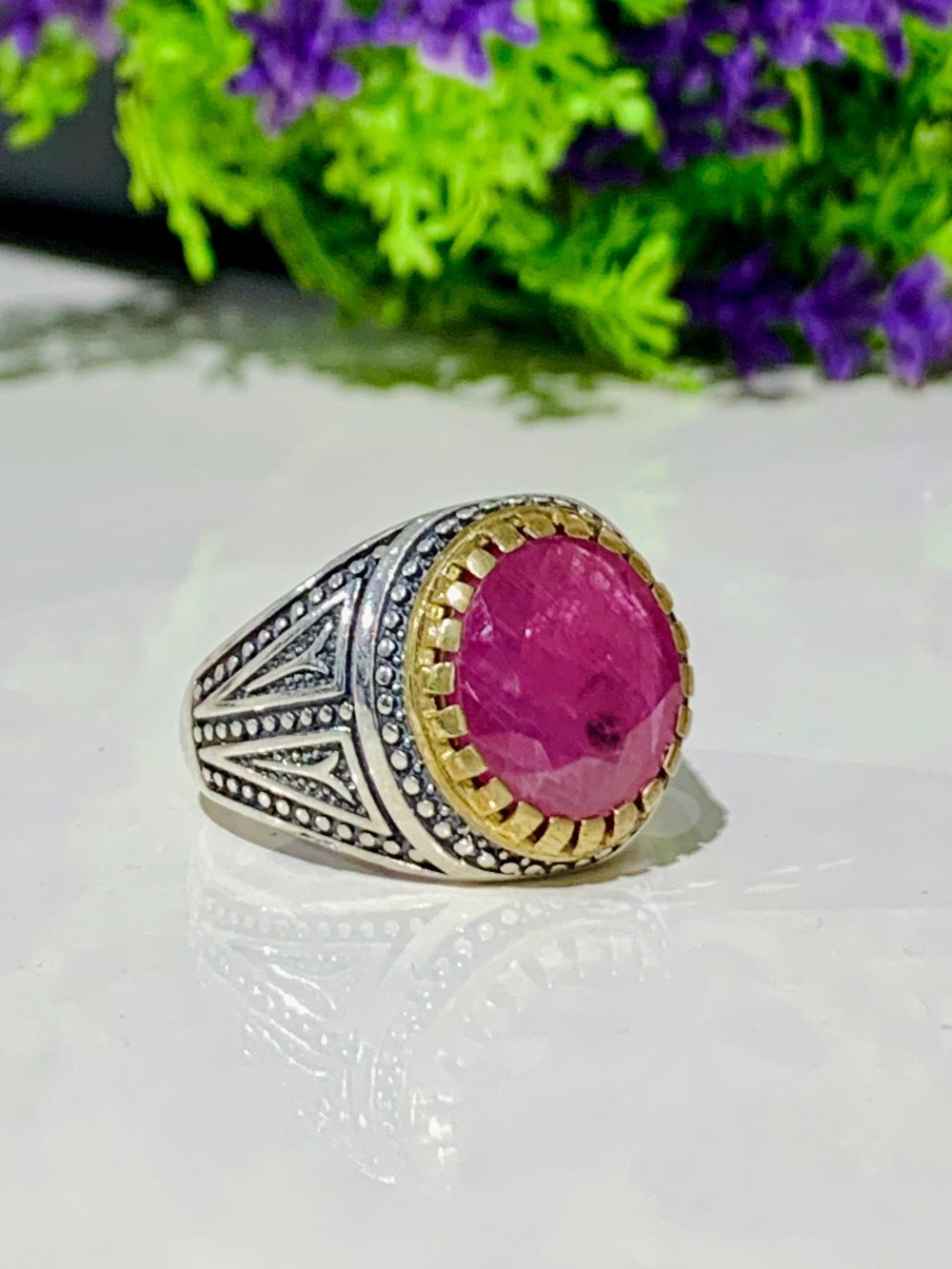 BAGUE RUBIS