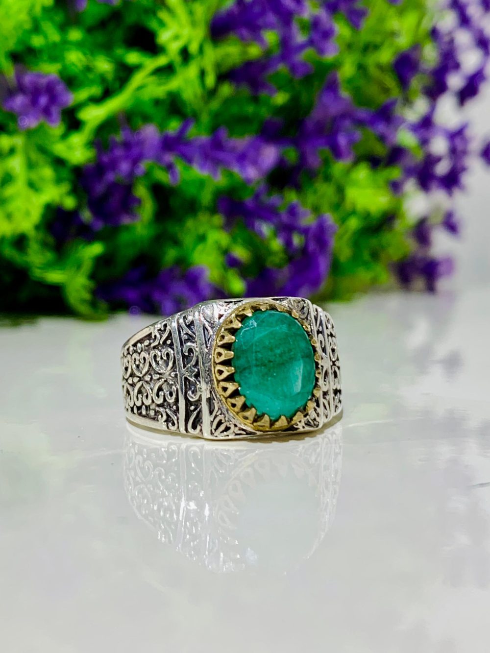 BAGUE EMERAUDE