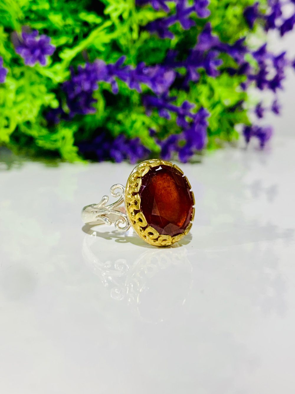 BAGUE GRENAT