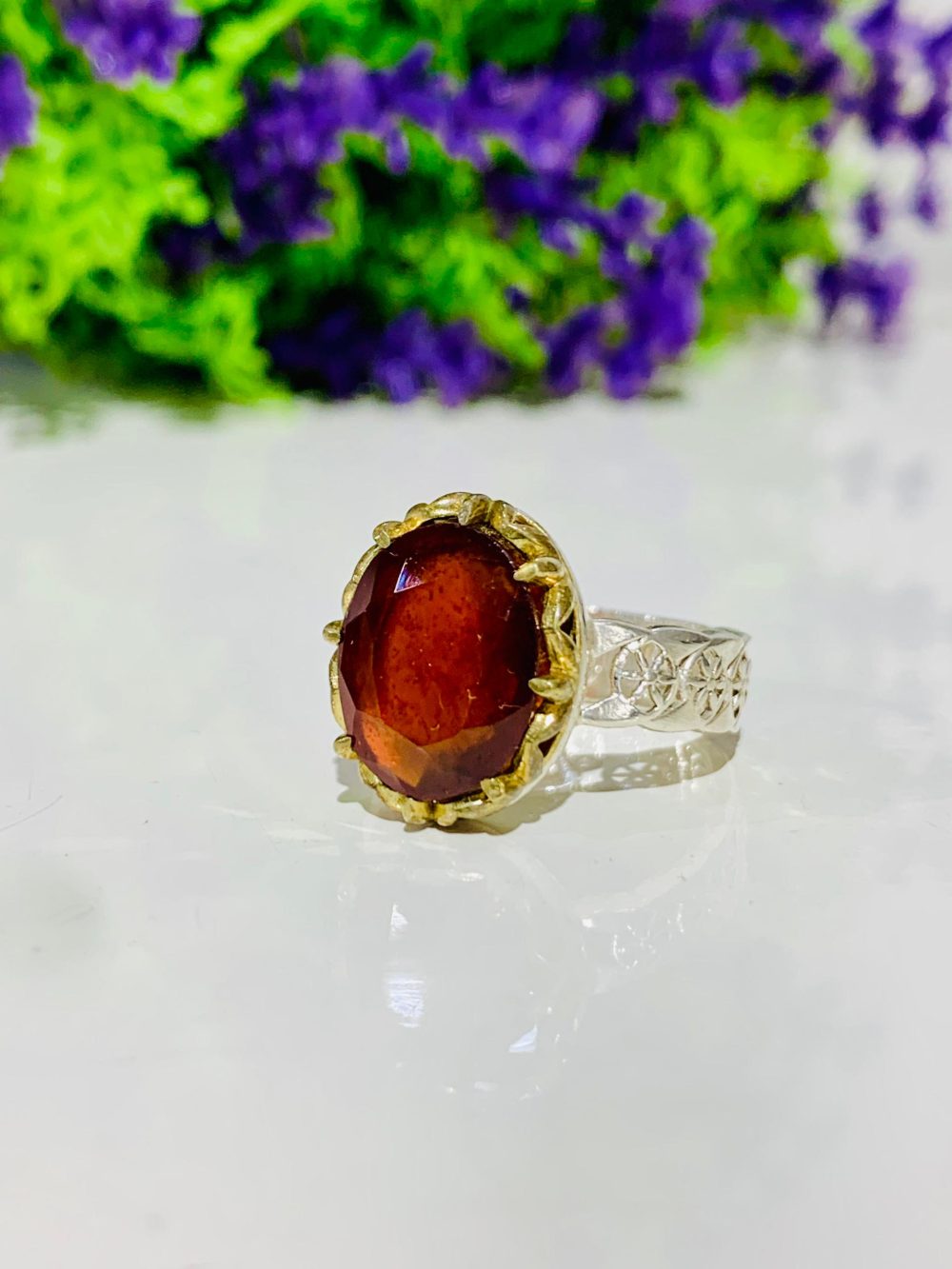 BAGUE GRENAT