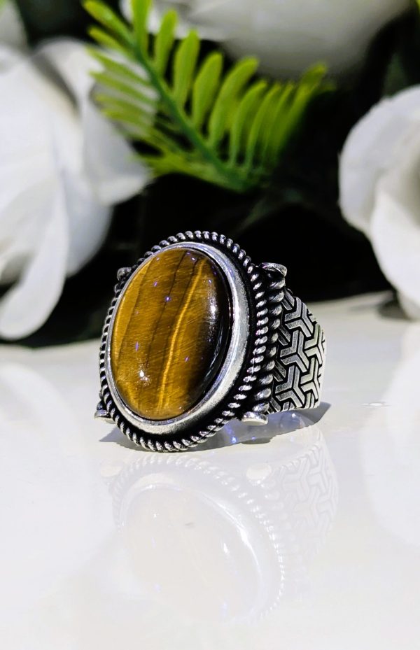 BAGUE OEIL DE TIGRE