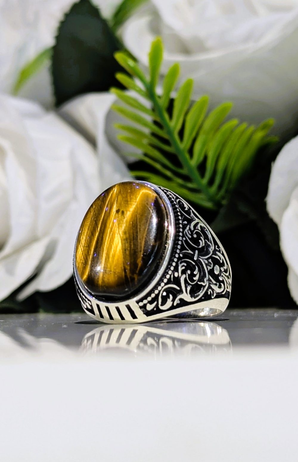 BAGUE OEIL DE TIGRE