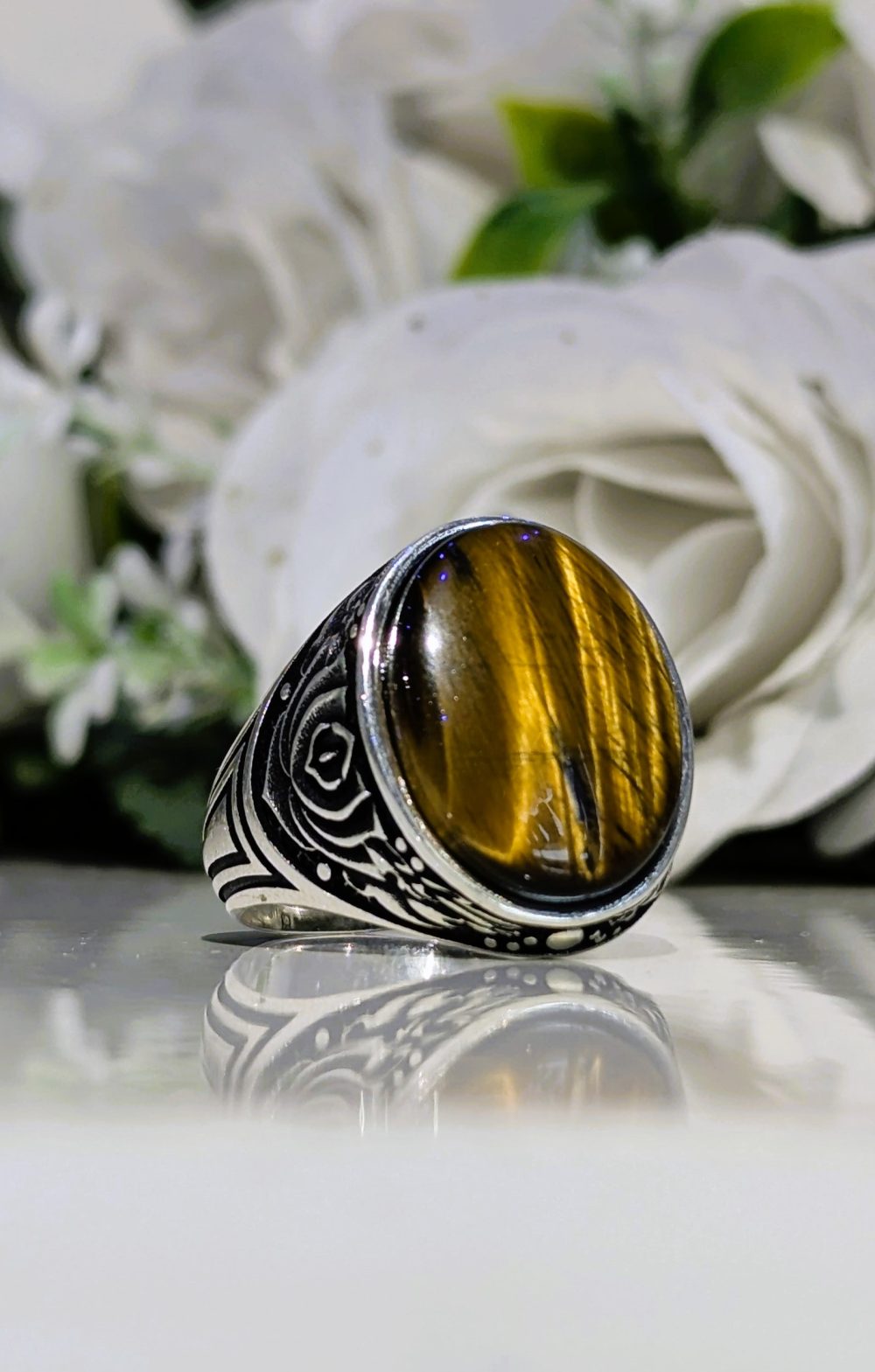 BAGUE OEIL DE TIGRE