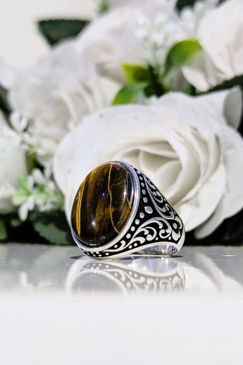 BAGUE OEIL DE TIGRE