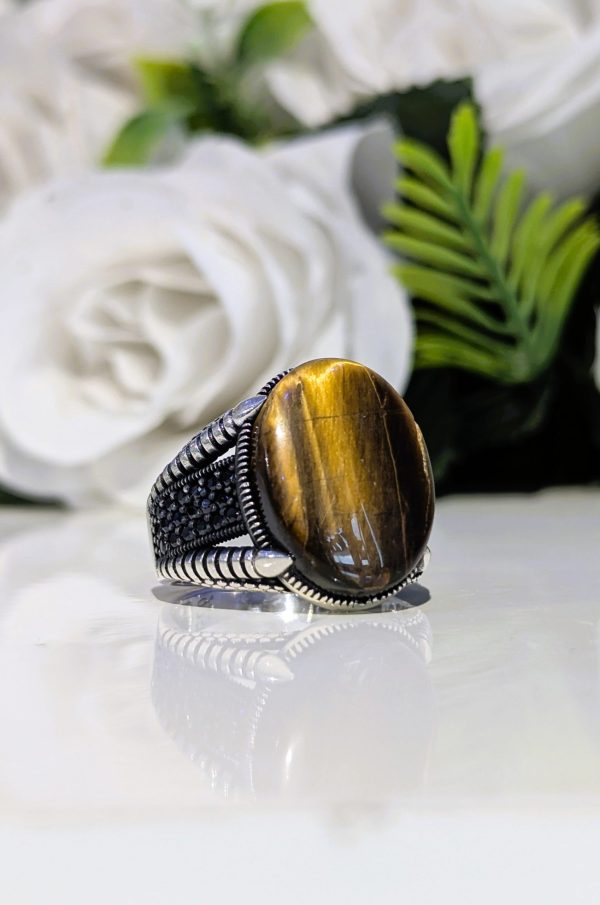 BAGUE OEIL DE TIGRE