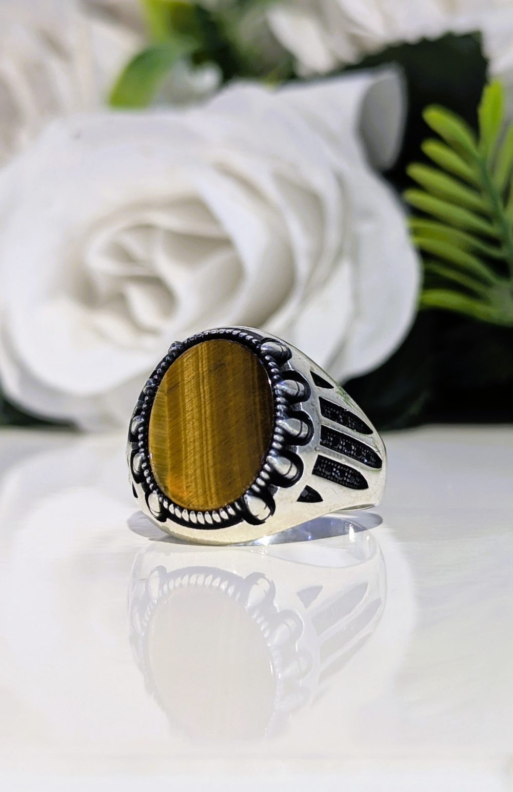 BAGUE OEIL DE TIGRE